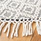 Safavieh Natura 6" Round Ivory and Black Area Rug, , large