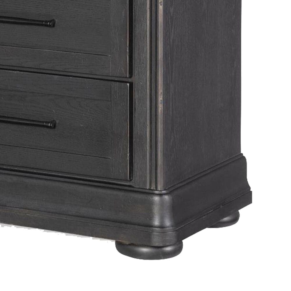 Legacy Classic Vintage Market 6-Drawer Dresser in Kettle Black with AC Outlets and USB Ports, , large