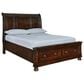Millenium Porter Queen Sleigh Storage Bed in Rustic Brown, , large