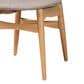Baxton Studio Tarana Side Chair in Natural Oak and Light Brown (Set of 2), , large