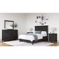 Urban Home Grace Dresser and Mirror in Raven Black, , large