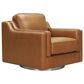 Hydeline Bella Swivel Chair in Cognac Brown, , large