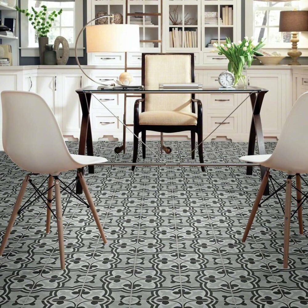 Shaw Revival Aurora Opal 8" x 8" Porcelain Tile, , large