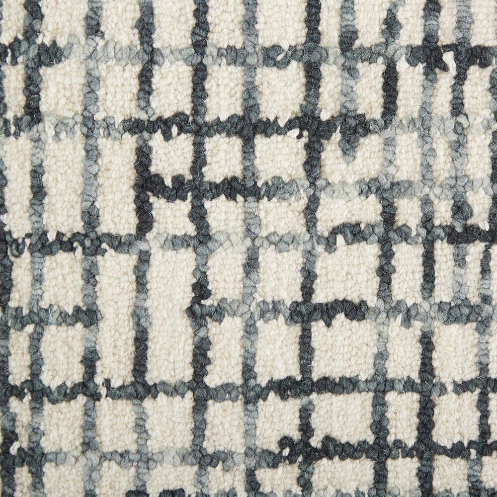 Feizy Maddox 9&#39; x 12&#39; Ivory and Charcoal Area Rug, , large