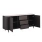 Monroe Edith-Skyler Buffet in Matte Beige and Matte Brown, , large