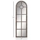 Maple and Jade Arch Wall Mirror in Brown, , large