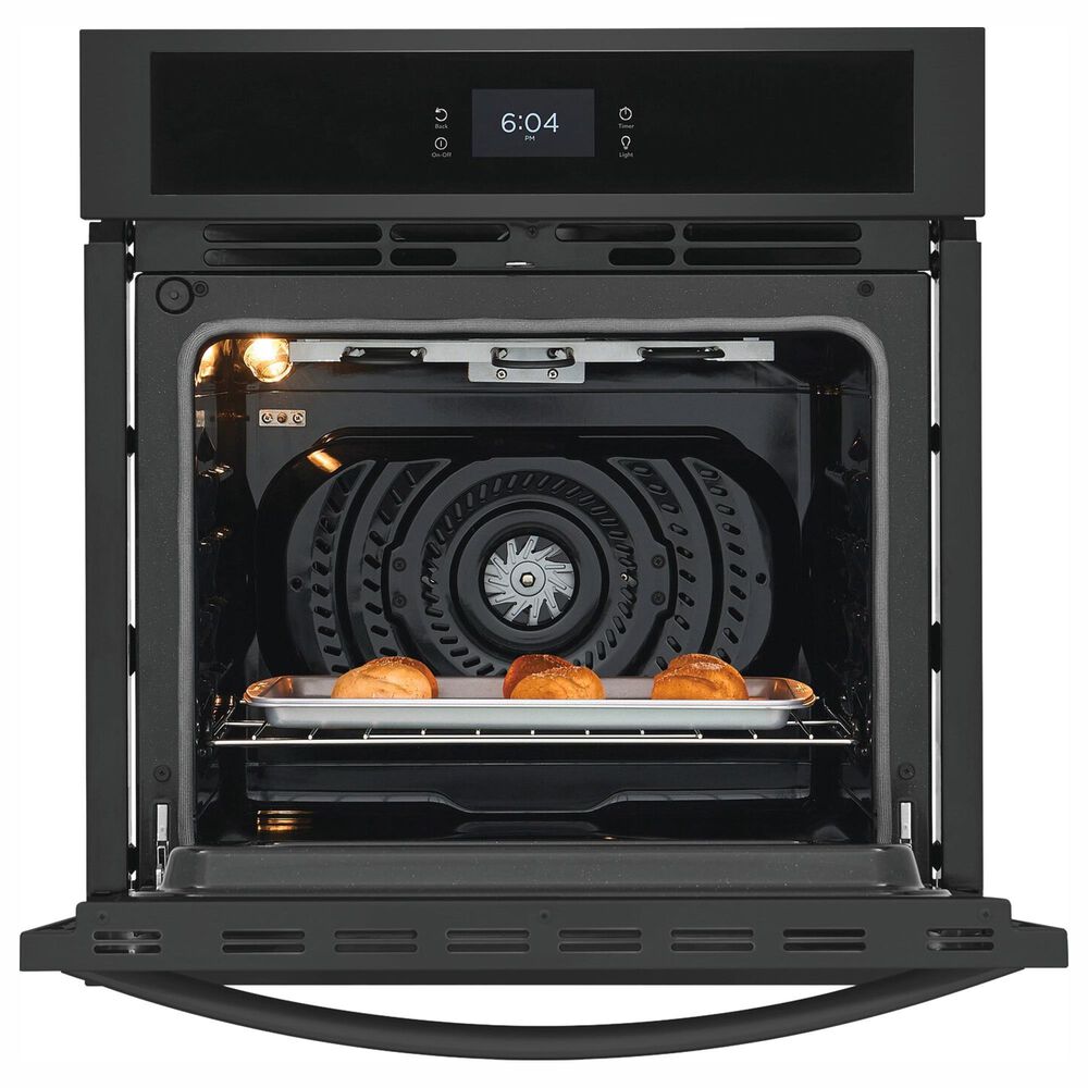 Frigidaire 27&quot; Single Electric Wall Oven with Fan Convection in Black, , large