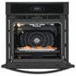 Frigidaire 27" Single Electric Wall Oven with Fan Convection in Black, , large