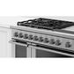 Fisher & Paykel 48" Freestanding Liquid Propan Gas Range with 5 Burners and Griddle in Stainless Steel, , large