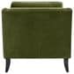 Jennifer Taylor Home Josephine 60" Upholstered Chaise Lounge in Olive Green, , large