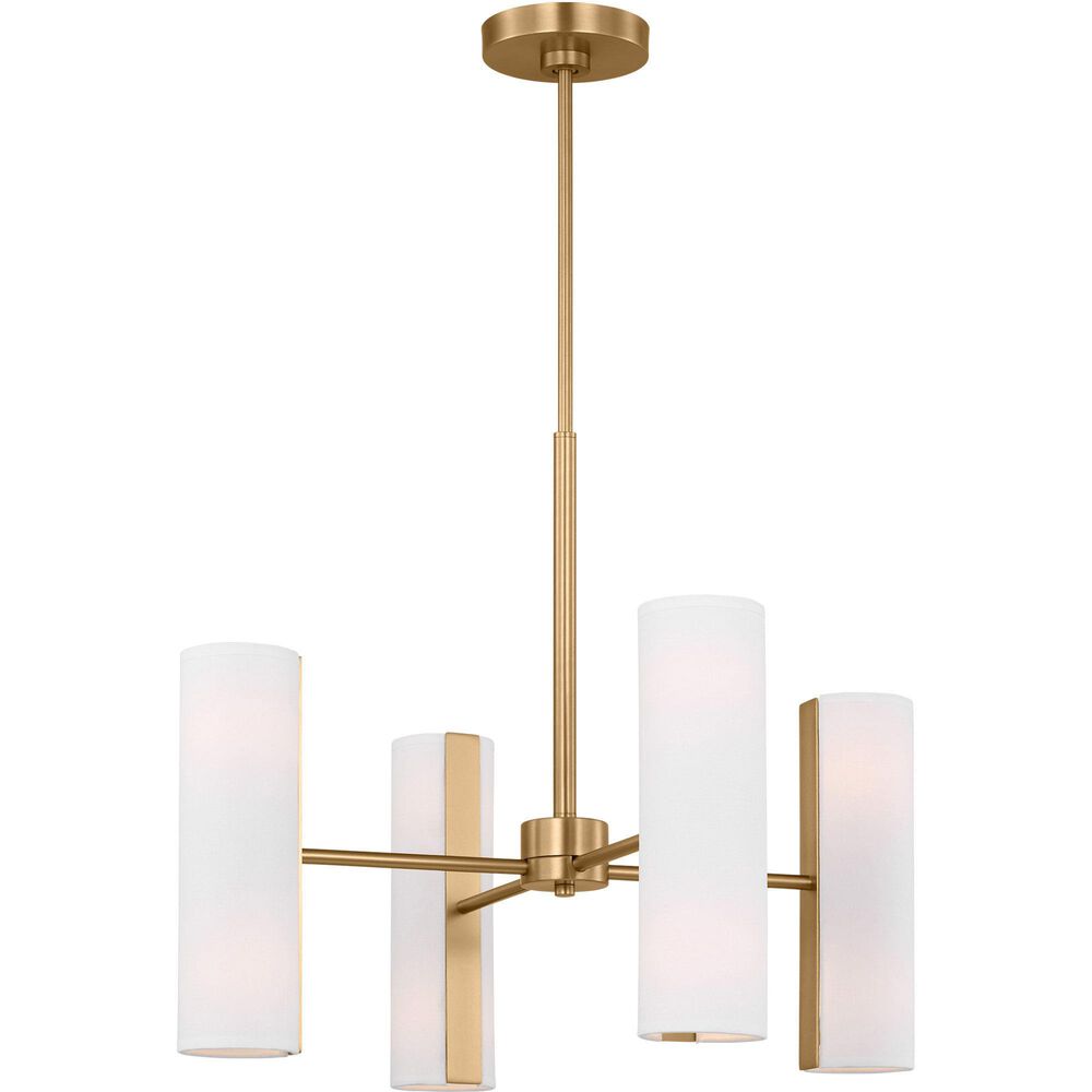 Visual Comfort &amp; Co. Capalino Large Chandelier in Satin Brass, , large