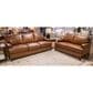 Ashley Saonara Stationary Loveseat in Amber, , large