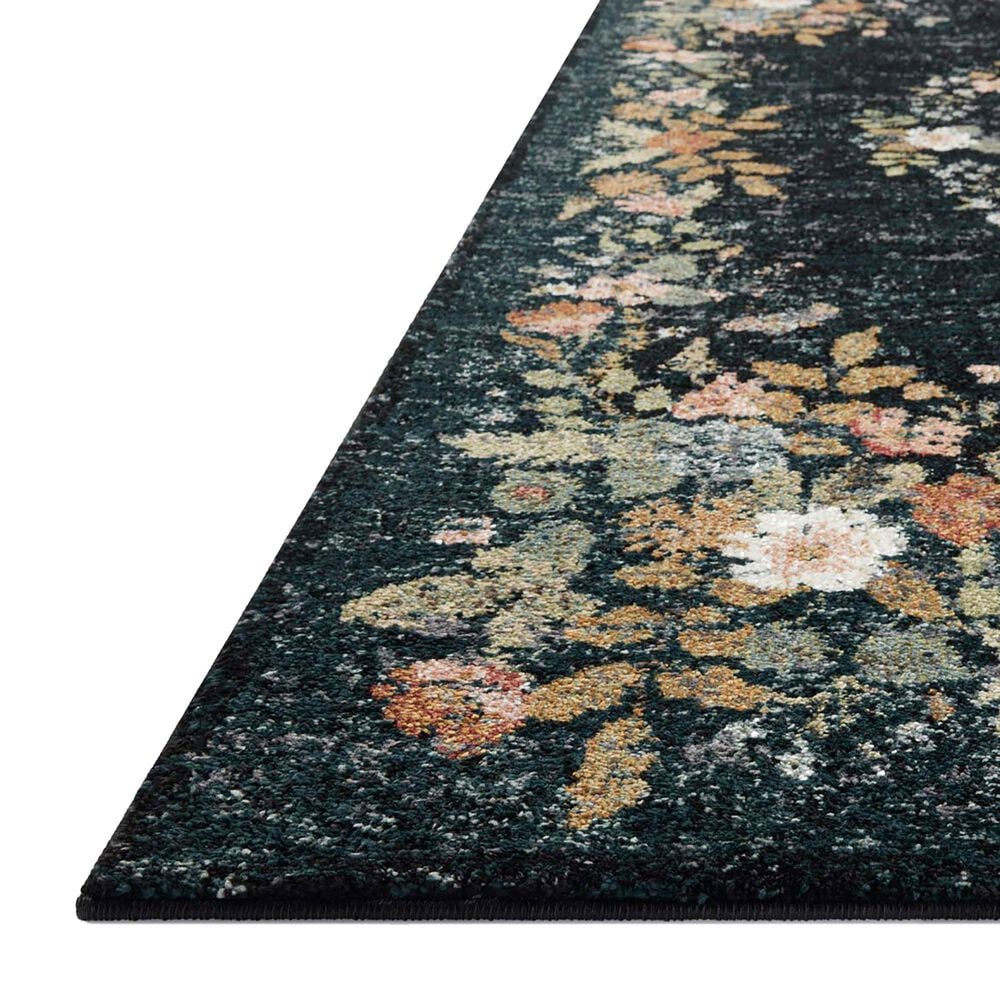 Rifle Paper Co. x Loloi Laurel Strawberry Fields 3&#39;11&quot; x 5&#39;7&quot; Navy Area Rug, , large