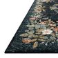Rifle Paper Co. x Loloi Laurel Strawberry Fields 3"11" x 5"7" Navy Area Rug, , large