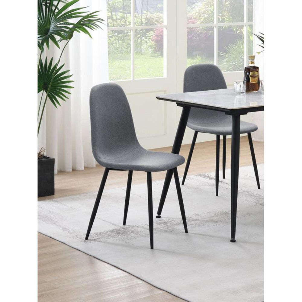 Pacific Landing Dennison Side Chair in Grey, , large