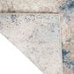 Nourison Infinity IFN05 2"2" x 7"6" Ivory, Grey and Blue Runner, , large