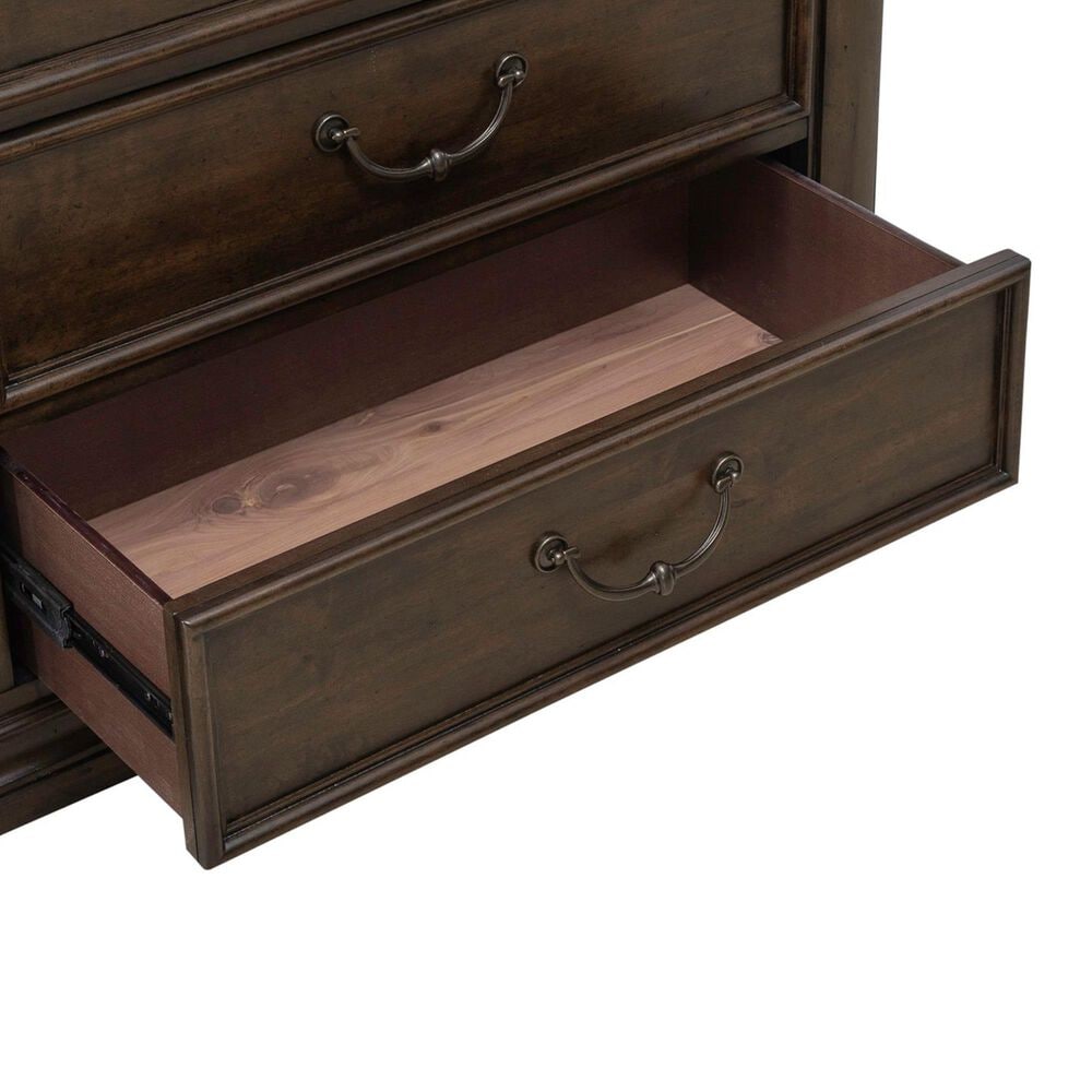 Liberty Furniture Arden Road 5-Piece Queen Bedroom Set in Satin Cherry, , large