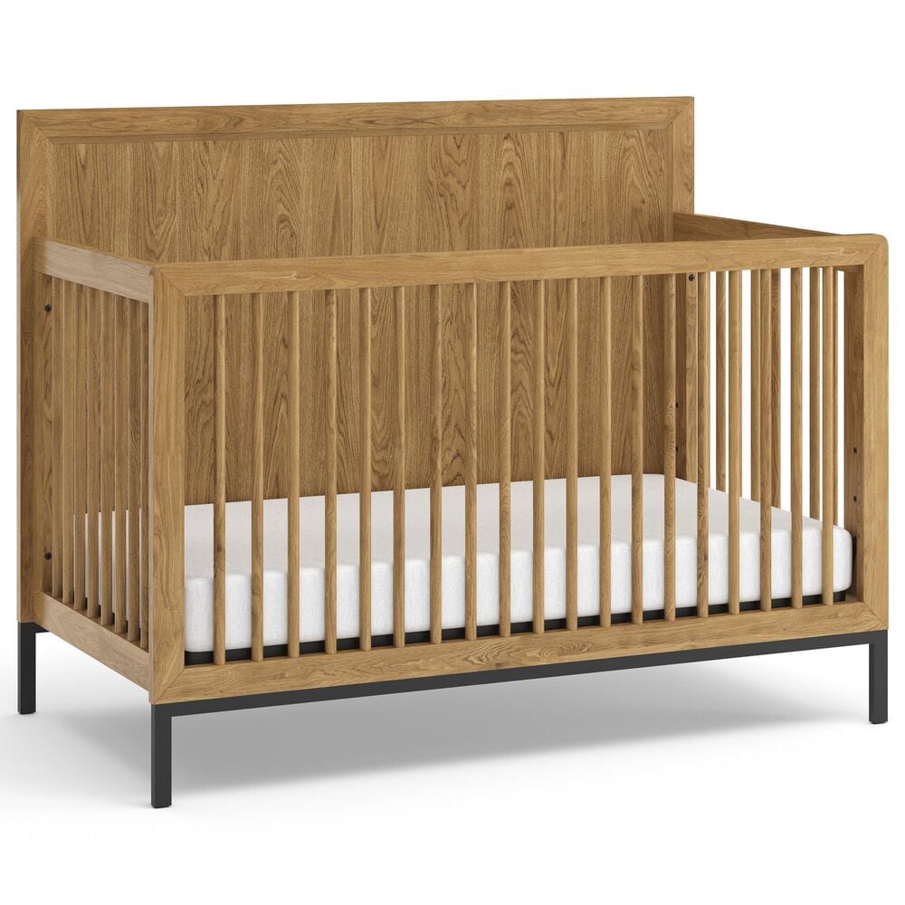 Eastern Shore Newport 4-In-1 Convertible Crib in Natural Oak, , large