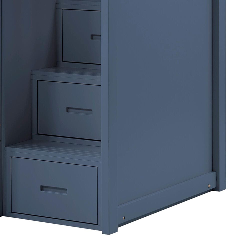 Homelegance Twin/Twin Step Bunk W/ Trundle, , large