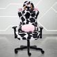 Rta Products Llc Cow Gaming Chair in Black and White, , large