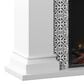 Classic Flame 47" Wall Fireplace with Reversible Surround in White, , large