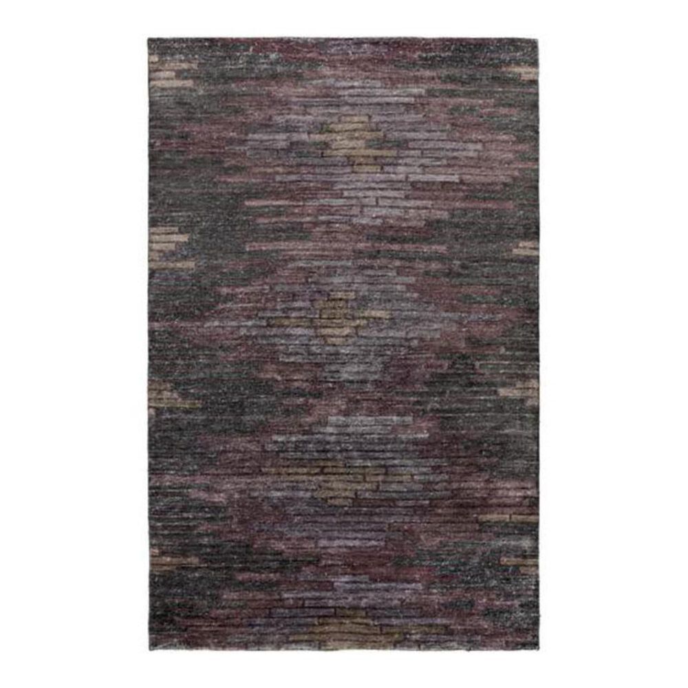 Surya Platinum PLAT-9005 2' x 3' Eggplant/Mauve/Black Scatter Rug, , large