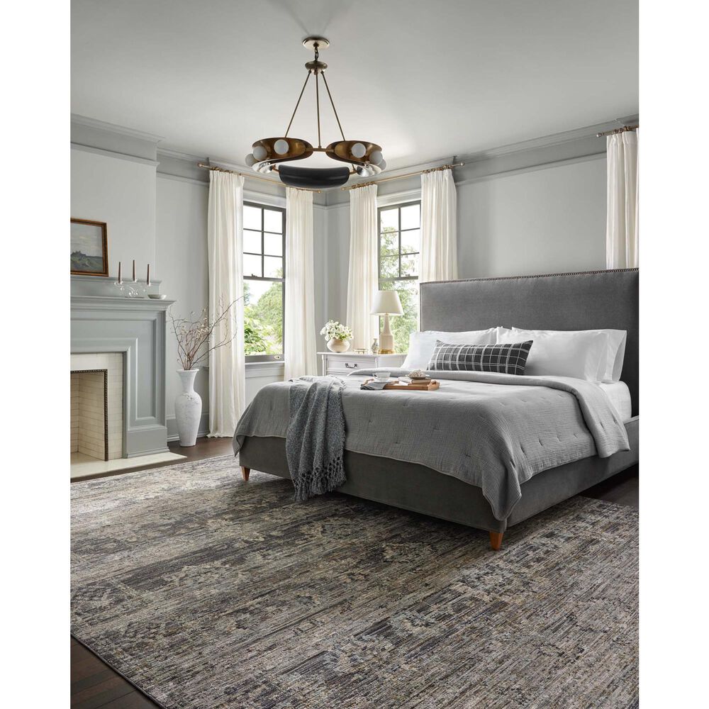 Loloi Katherine 11&#39;6&quot; x 15&#39;7&quot; Graphite and Jade Area Rug, , large