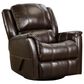 HomeStretch Mercury Swivel Glider Recliner in Brown, , large