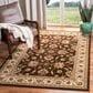 Safavieh Lyndhurst LNH553 6"7" x 9"6" Brown and Ivory Area Rug, , large