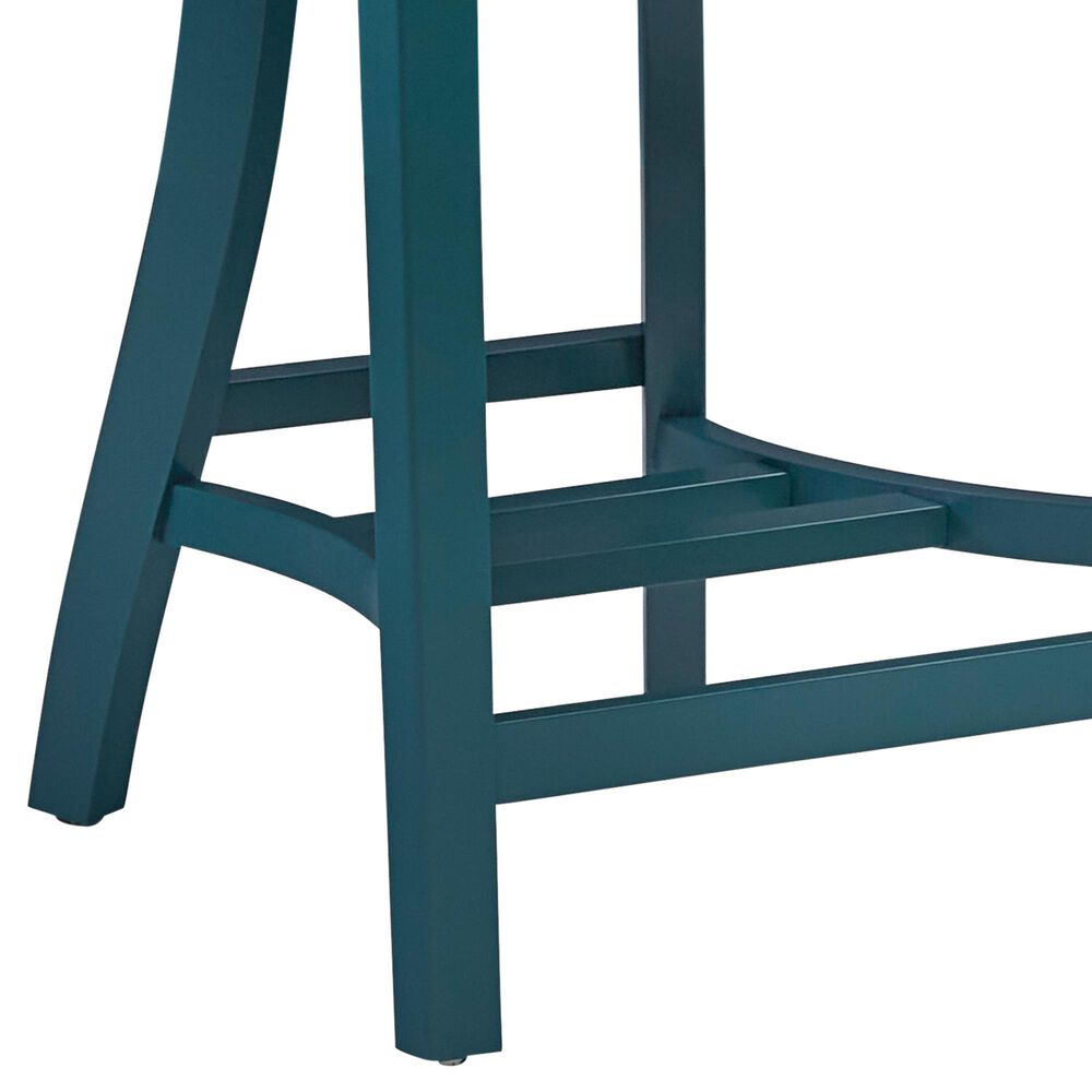 Linon Home Decor Maylen Counter Stool in Dark Green (Set of 2), , large