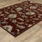 Oriental Weavers Capella Red and Multicolor 3"3" x 5" Area Rug, , large