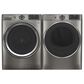 GE Appliances 4.8 Cu. Ft. Front Load Washer with Steam in Satin Nickel, , large