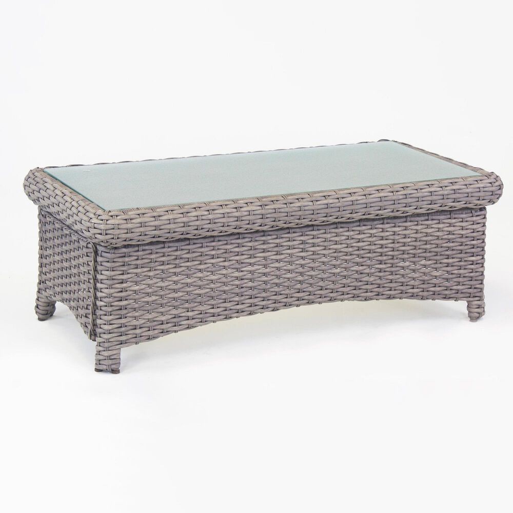 South Sea Rattan Saint Tropez Patio Coffee Table in Stone, , large