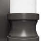 Hunter Lenlock 1-Light Wall Sconce with Cased White Shade in Noble Bronze, , large