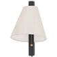 Mitzi Lighting Ellen 1-Light Plug-In Sconce in Aged Brass and Charred Ash, , large
