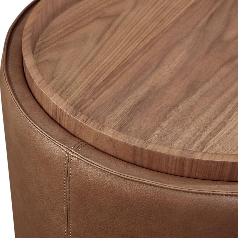 Urban Home Yeal End Table in Medium Brown, , large