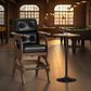 Hawthorne Furniture Tavern Spectator Barstool with Black Cushion in Whiskey, , large
