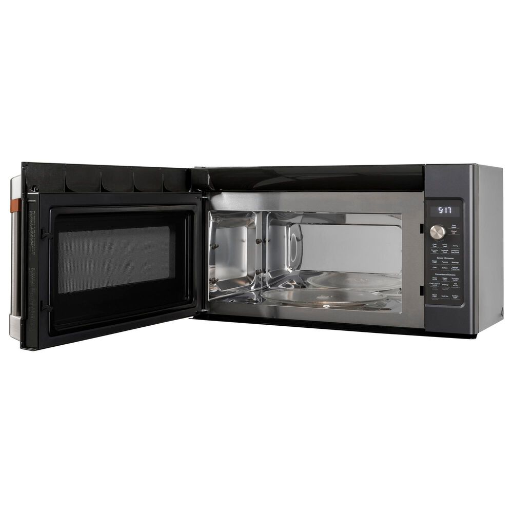 Cafe 1.7 Cu. Ft. Over-the-Range Microwave Oven in Matte Black, , large