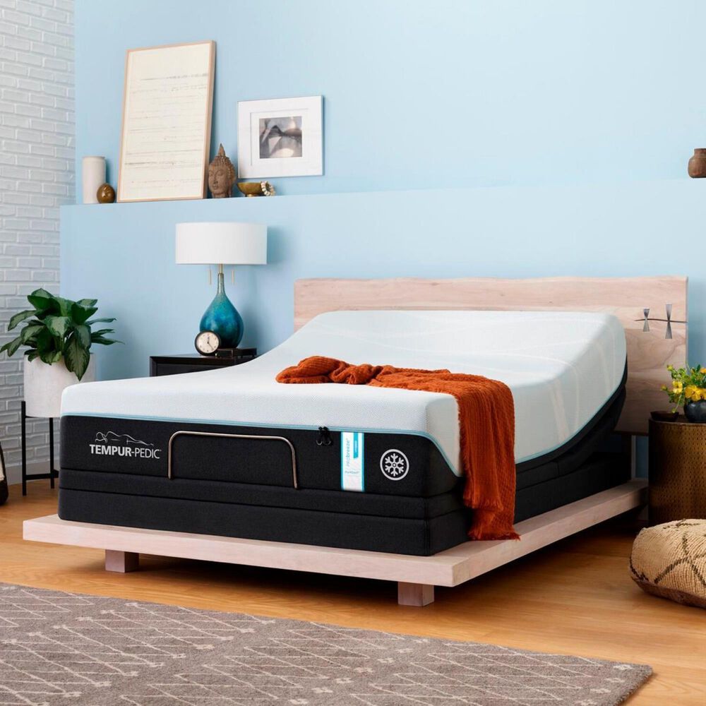 Tempur-Pedic TEMPUR-PRObreeze Medium Hybrid Twin XL Mattress with High Profile Box Spring, , large
