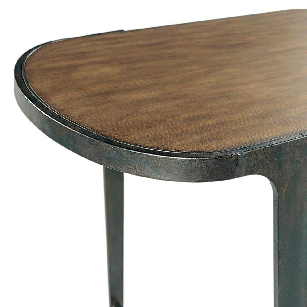 American Drew Olmsted Oversized Sofa Table in Rustic Oak, , large