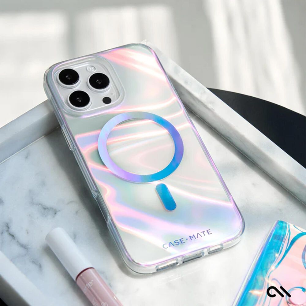 Case-Mate Soap Bubble MagSafe Phone Case for the iPhone 16 Pro Max, , large