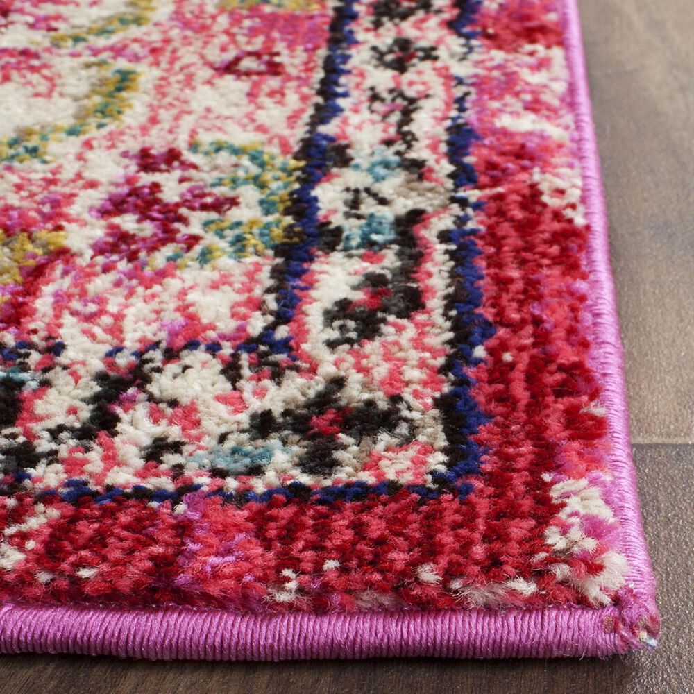 Safavieh Monaco MNC243D-4 4&#39; x 5&#39;7&quot; Pink/Multi Area Rug, , large