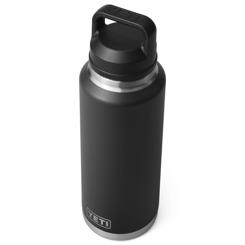 YETI Rambler 64 Oz Water Bottle with Chug Cap in Black, , large