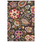 Safavieh Monaco MNC229B-5 5"1" x 7"7" Brown/Multi Area Rug, , large