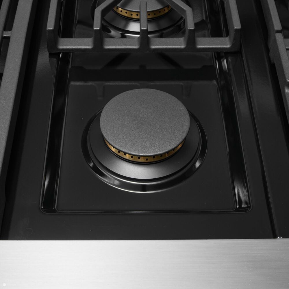 Viking Range 5 Series 48" Dual Fuel Range with Brushed Brass Trim in Stainless Steel, , large