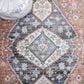 Safavieh Jasmine 4"5" x 6"5" Rust and Navy Area Rug, , large