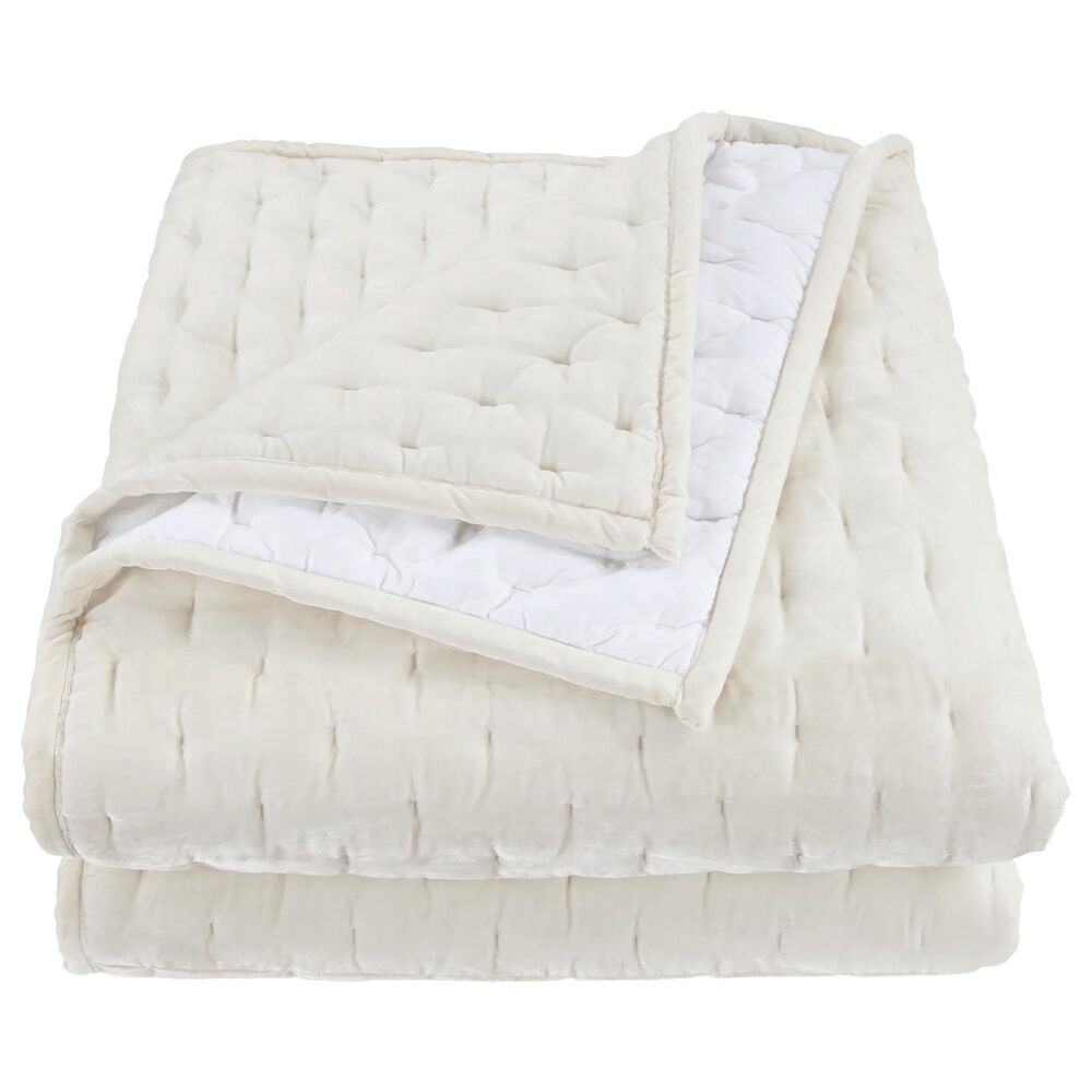 HiEnd Accents Stella 3-Piece King Quilt Set in Stone, , large