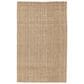 Surya Jute Woven 6" x 9" Wheat Area Rug, , large