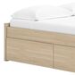 Ashley Onita Full Platform Bed with 1 Side Storage in Natural, , large
