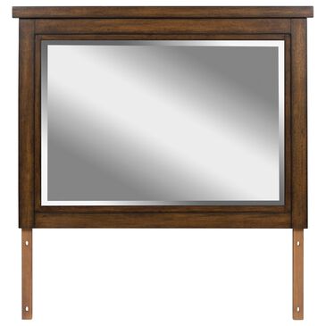 Ashley Taffenbrook Bedroom Mirror in Medium Brown, , large